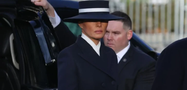 Melania Trump Stuns in All-American Elegance at Inauguration